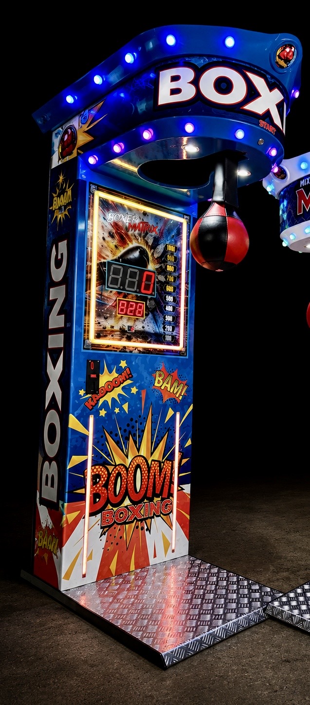Ilustračná fotografia silového automatu NATPOL Boxer Matrix LED.